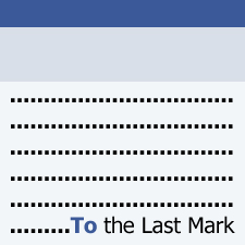 Vol XXIV, To the Last Mark by Jospeh A. W. Quintela